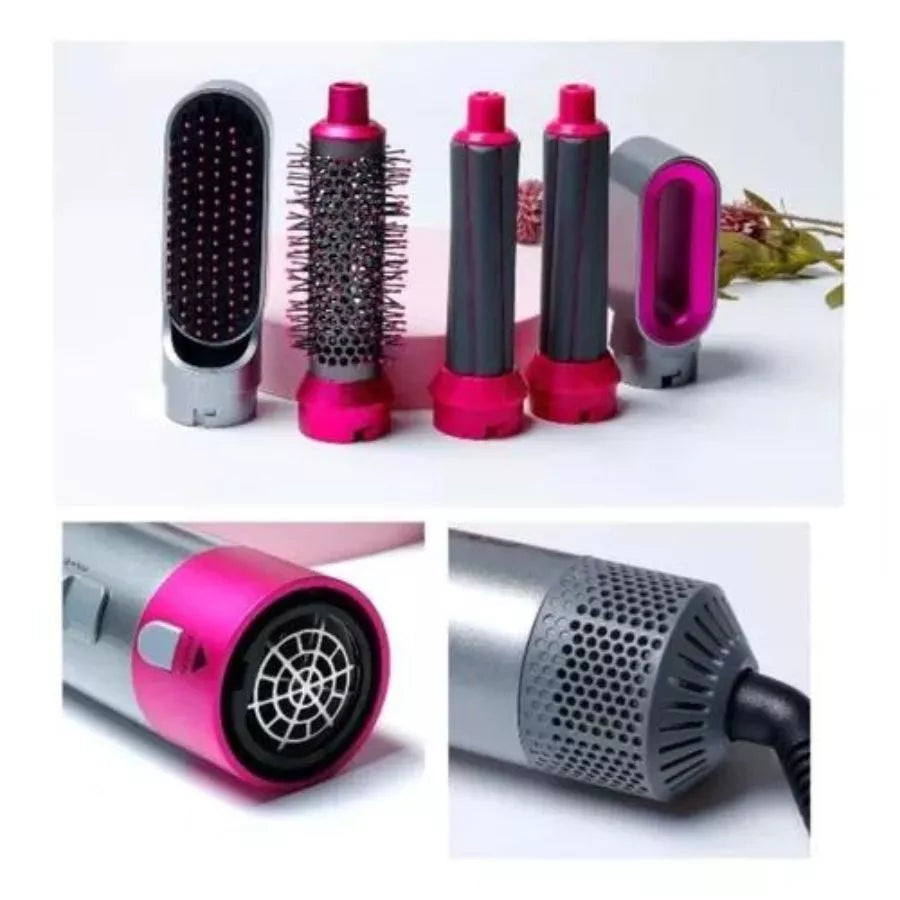 Cepillo Secador De Pelo 5 En 1 Rizador Secador Automático