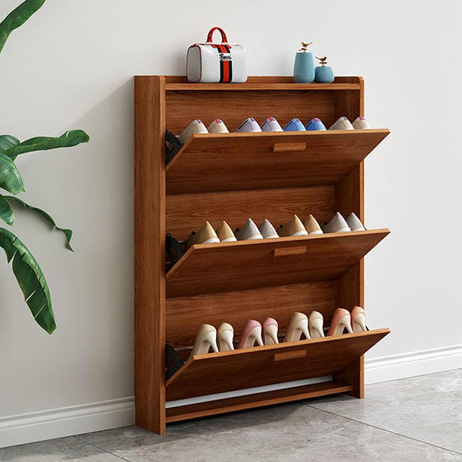 Zapatero Recibidor Organizador Para Zapatos 3 Cajones