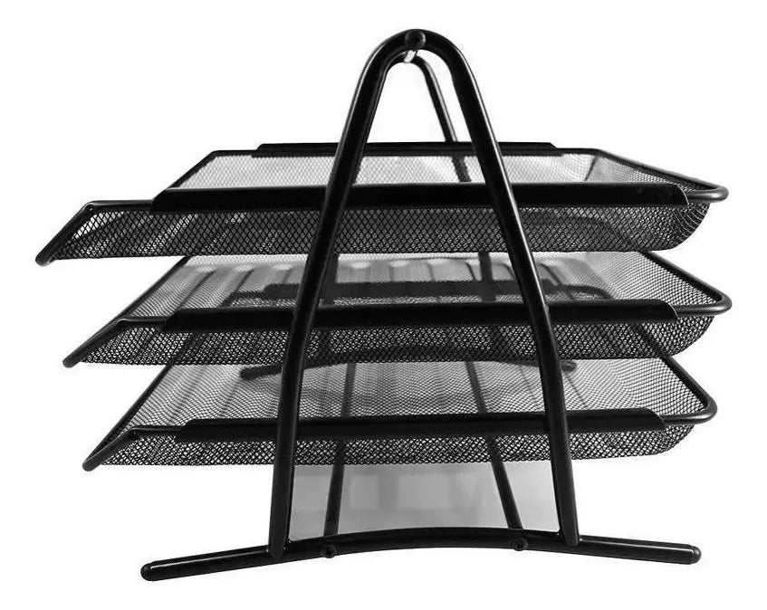 Bandeja Metalica 3 Niveles Organizador Oficina