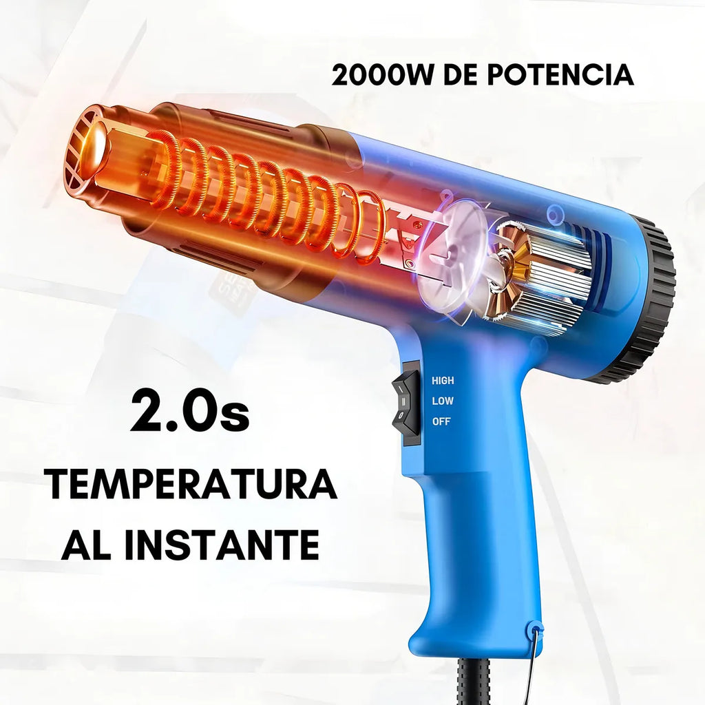 Pistola De Calor Aire Caliente 300-520 °c