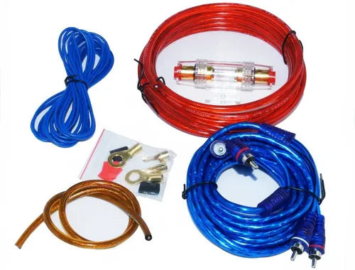 Kit Cables Para Amplificador Subwoofer 1500w Auto / 213004