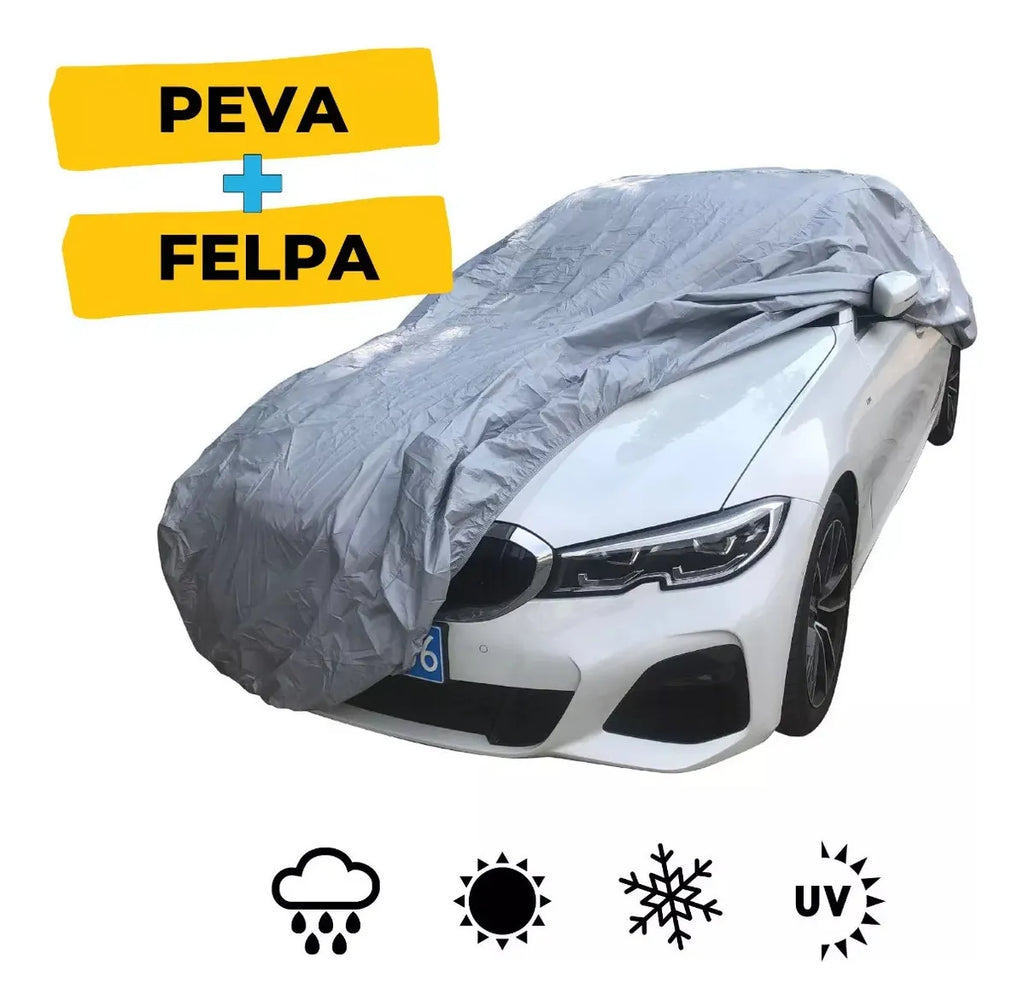 Carpas Para Autos Funda  Impermeable Interior Felpa Talla M L XL XXL