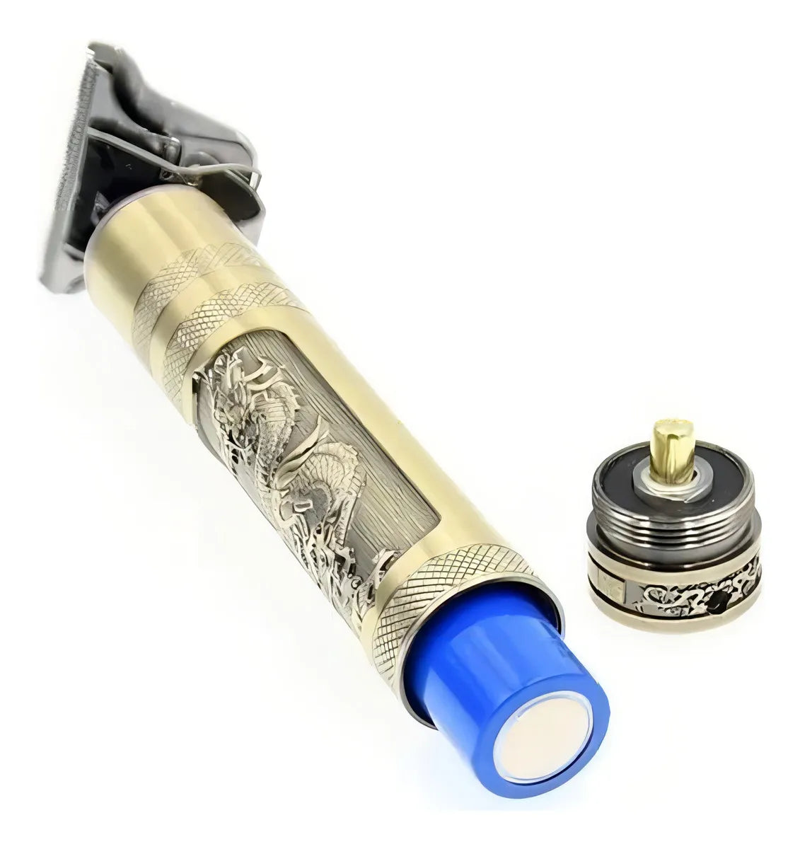 Maquina De Cortar T9 Dorado Pelo Recortadora Patillera Vintage Dragon