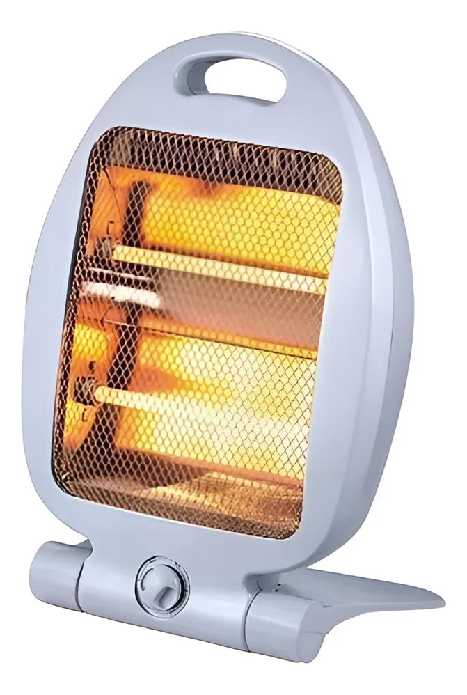 Calefactor Estufa Halógeno 800w Bajo Consumo Estufa Color Bl Blanco