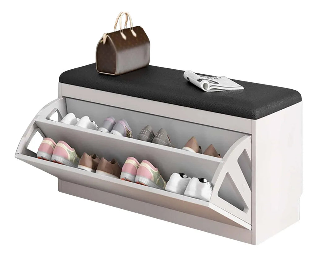 Zapatero Mueble Organizador Con Asiento