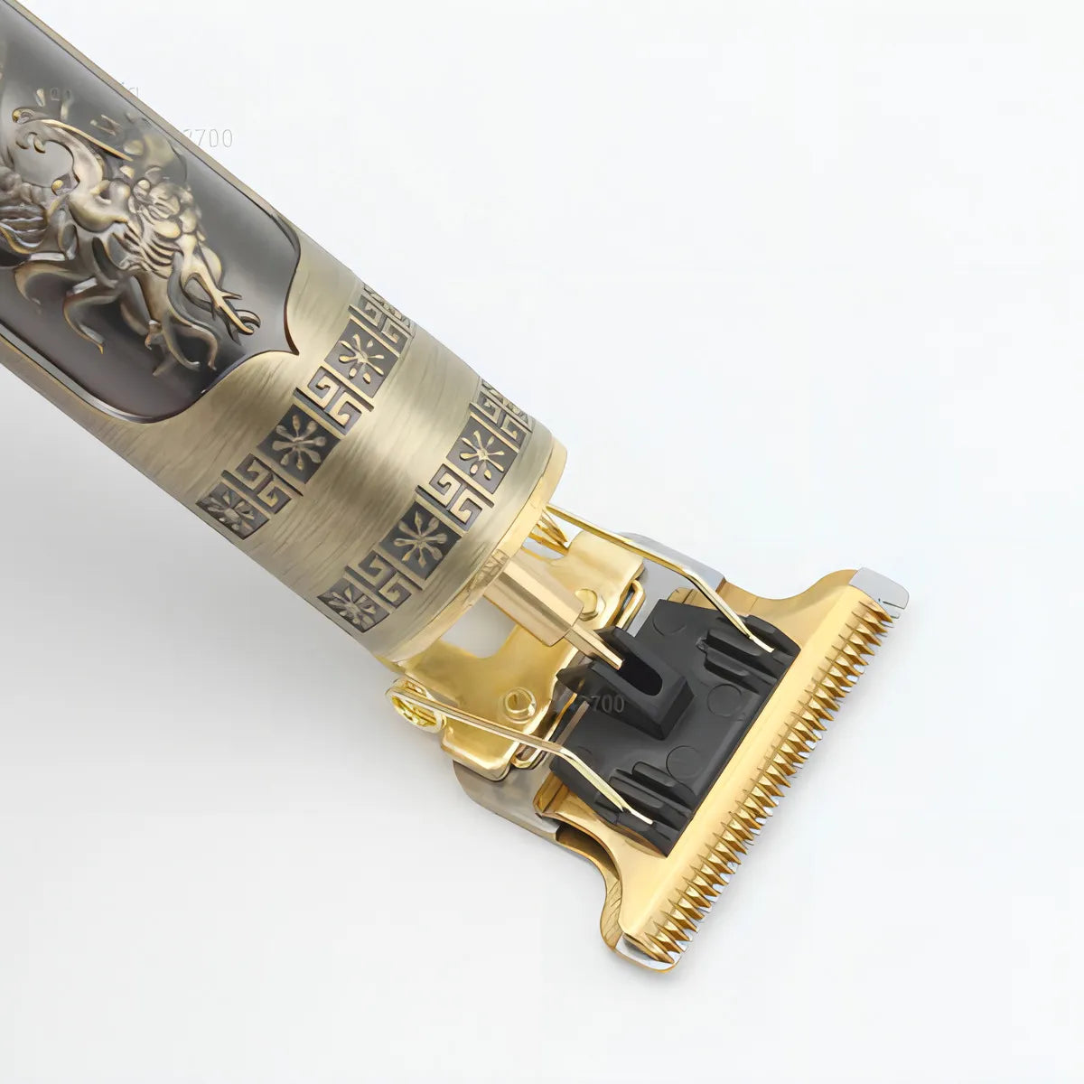 Maquina De Cortar T9 Dorado Pelo Recortadora Patillera Vintage Dragon
