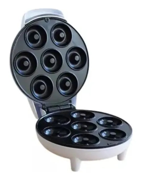 Maquina Para Hacer Donas Antiadherente Crepe Mini Donas Postres 7 Rosquillas