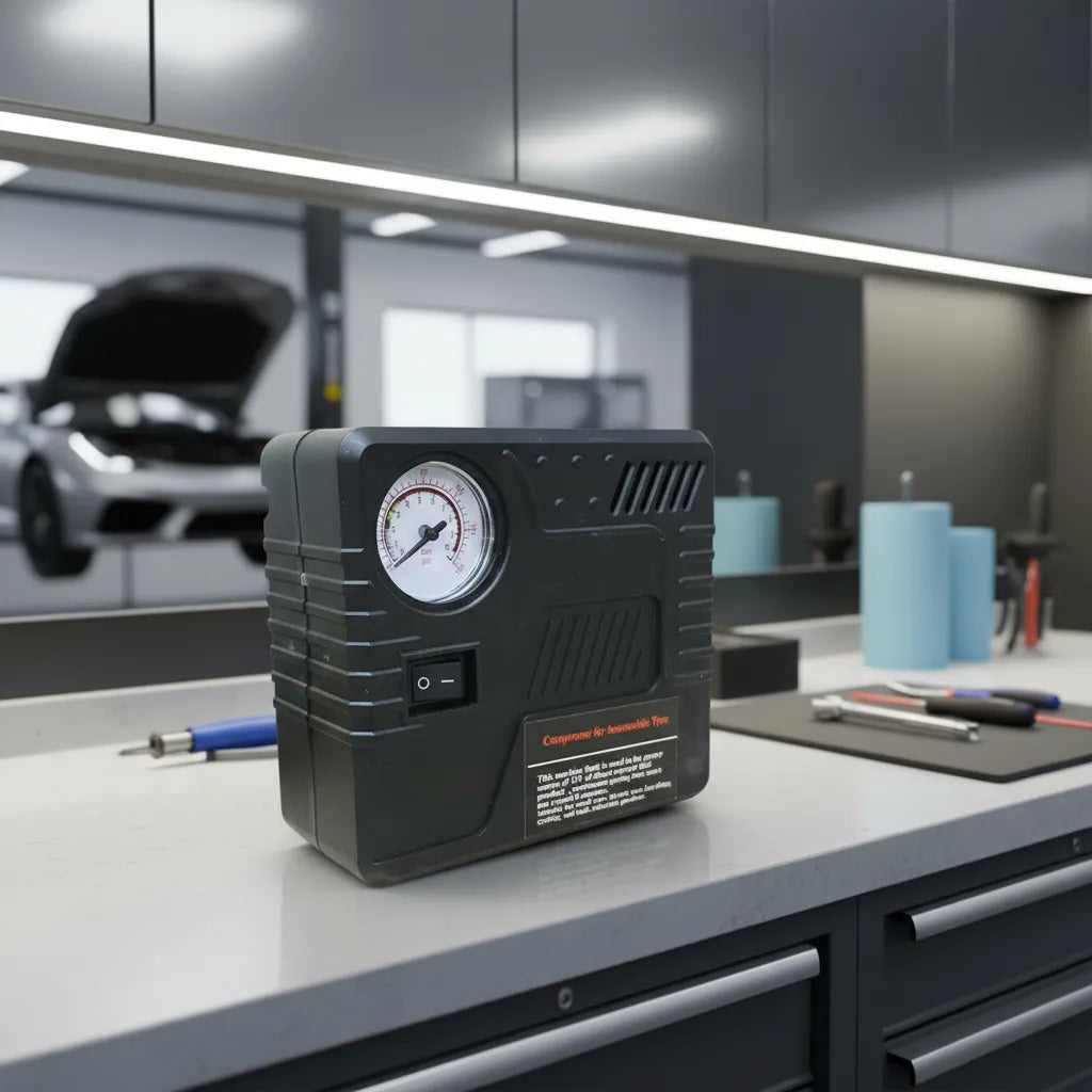 Partidor De Auto E Inflador De Neumáticos Partidor+compresor