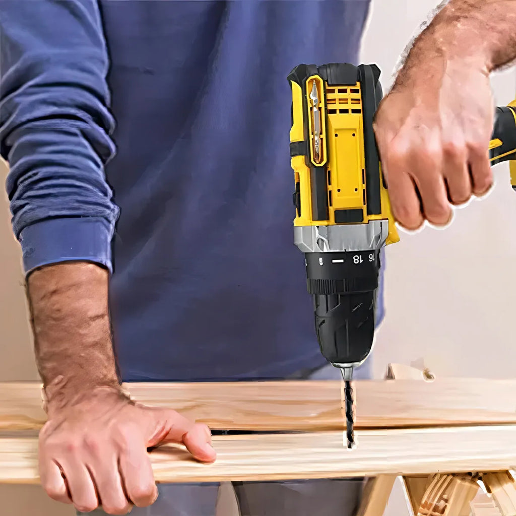 TALADRO 24V INALAMBRICO RECARGABLE 2 BATERIAS + HERRAMIENTAS