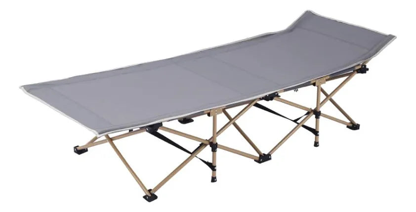 Cama Catre Plegable Resistente Reforzado 150kg + Bolso Camping