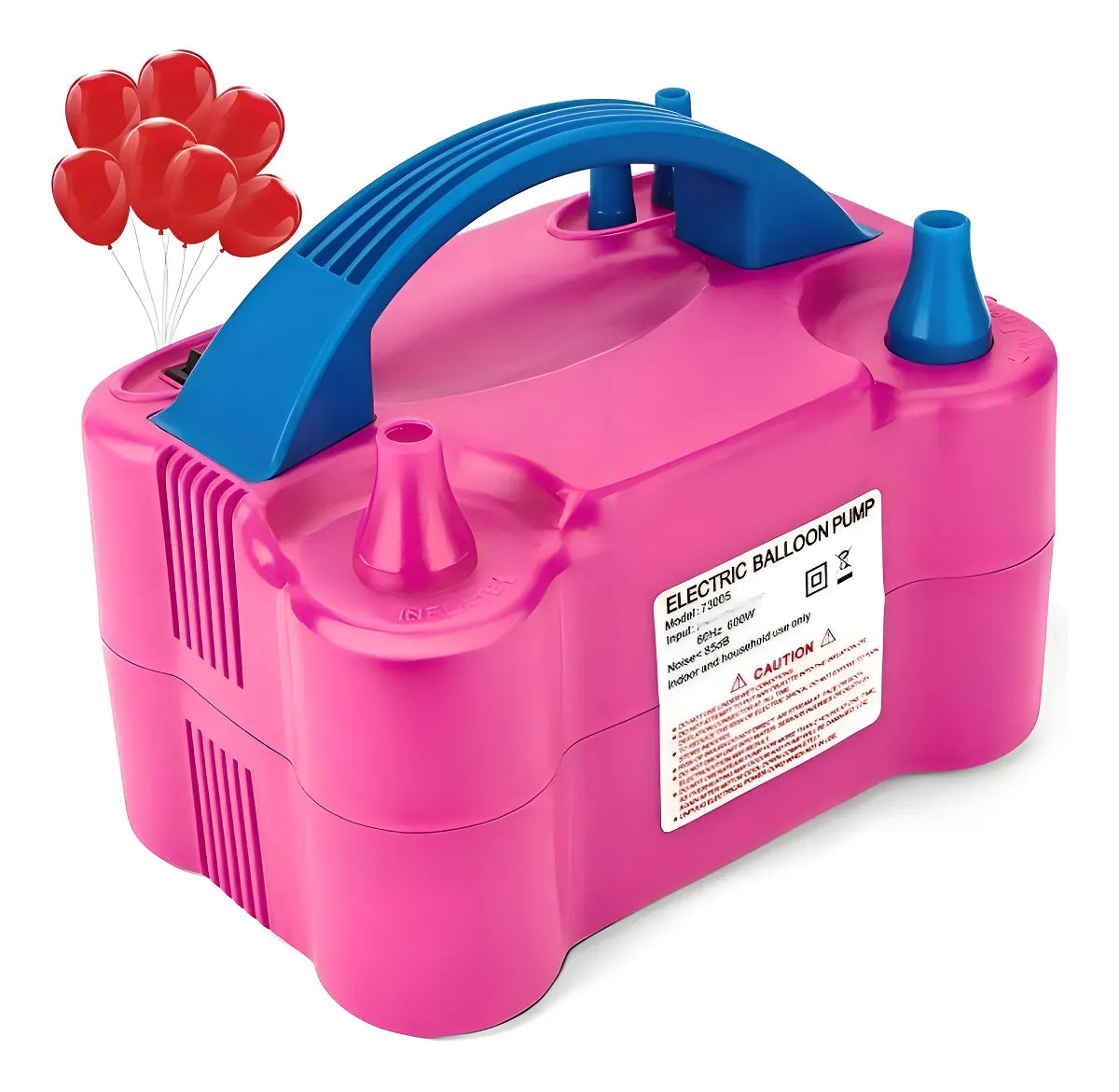 Inflador de Globos Electrico Rosa