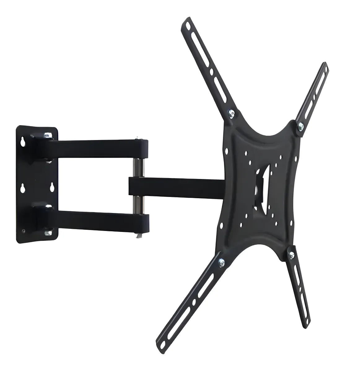 Soporte Tv Brazo Home Desing - 117B-2 14 a 55 Pulgadas Peso Max 50kg Color Negro