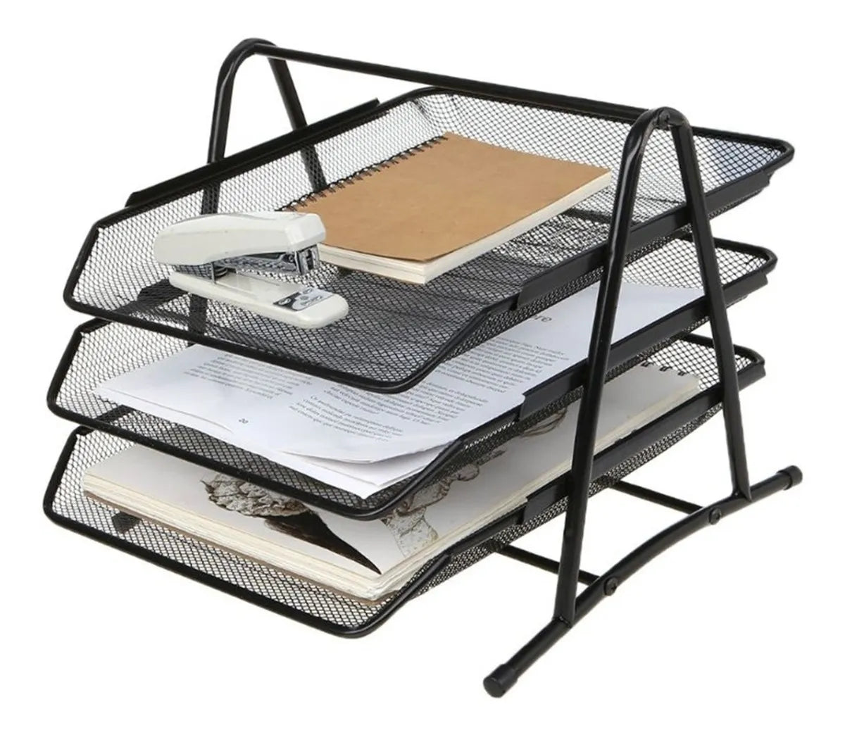 Bandeja Metalica 3 Niveles Organizador Oficina