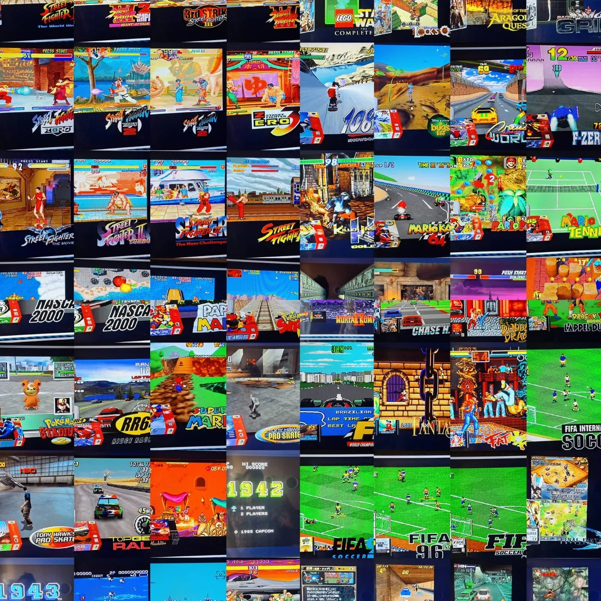 Controles Inalámbricos Dobles 4k Juegos Retro 64g 10000+