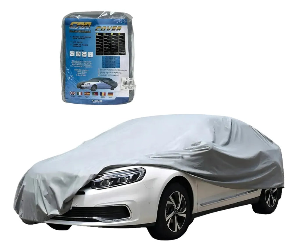 Carpa Cobertor Funda Auto Protector Talla M,l,xl,xxl - Gris