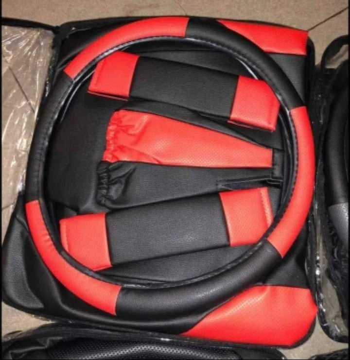 Funda De Asiento Universal De Ecocuerokit Completo 13 Piesas