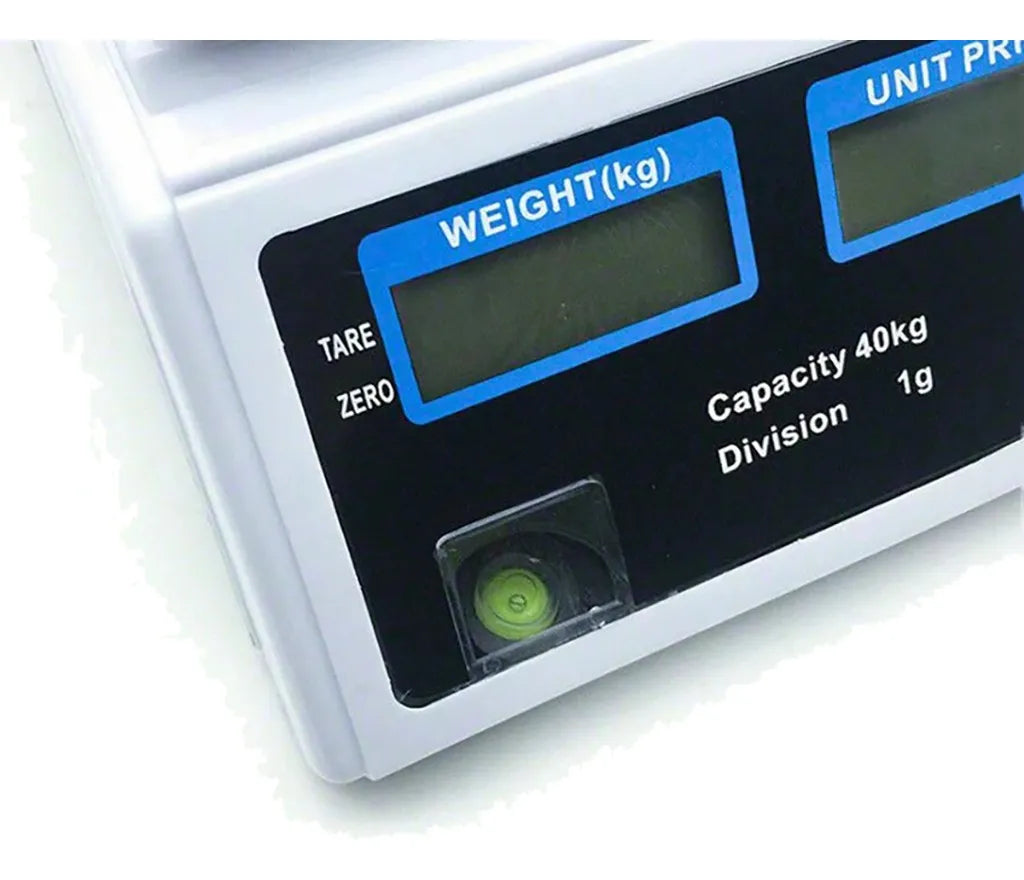 Balanza Pesa Digital 40kg Sobremesa