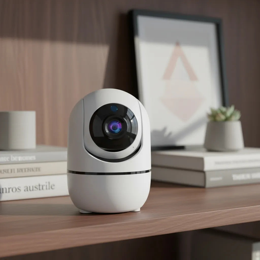 Cámara De Seguridad Wifi Interior Full Hd 360° Fácil Instar Blanca