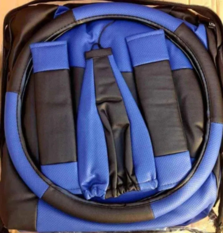 Funda De Asiento Universal De Ecocuerokit Completo 13 Piesas