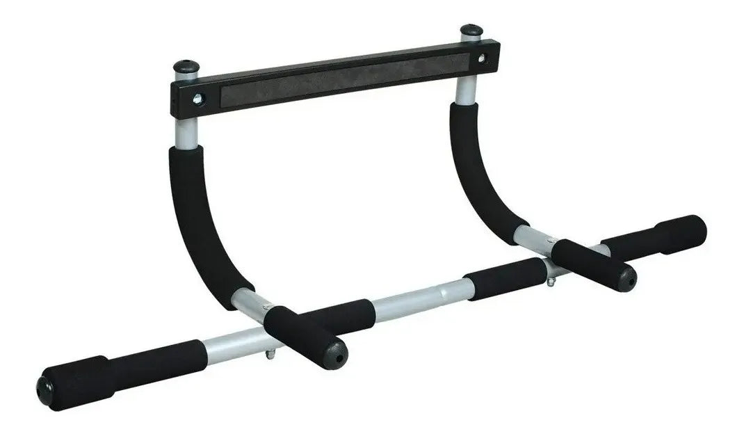 Barra Ejercicio Multifuncional Puerta Abdominales Flexiones Color Negro Ejercicios Fitness Multifunción Muscular