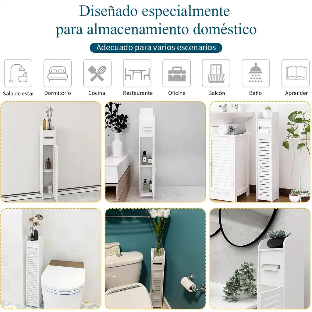 Mueble Estante Baño Organizador Repisas Cocina Esquinero