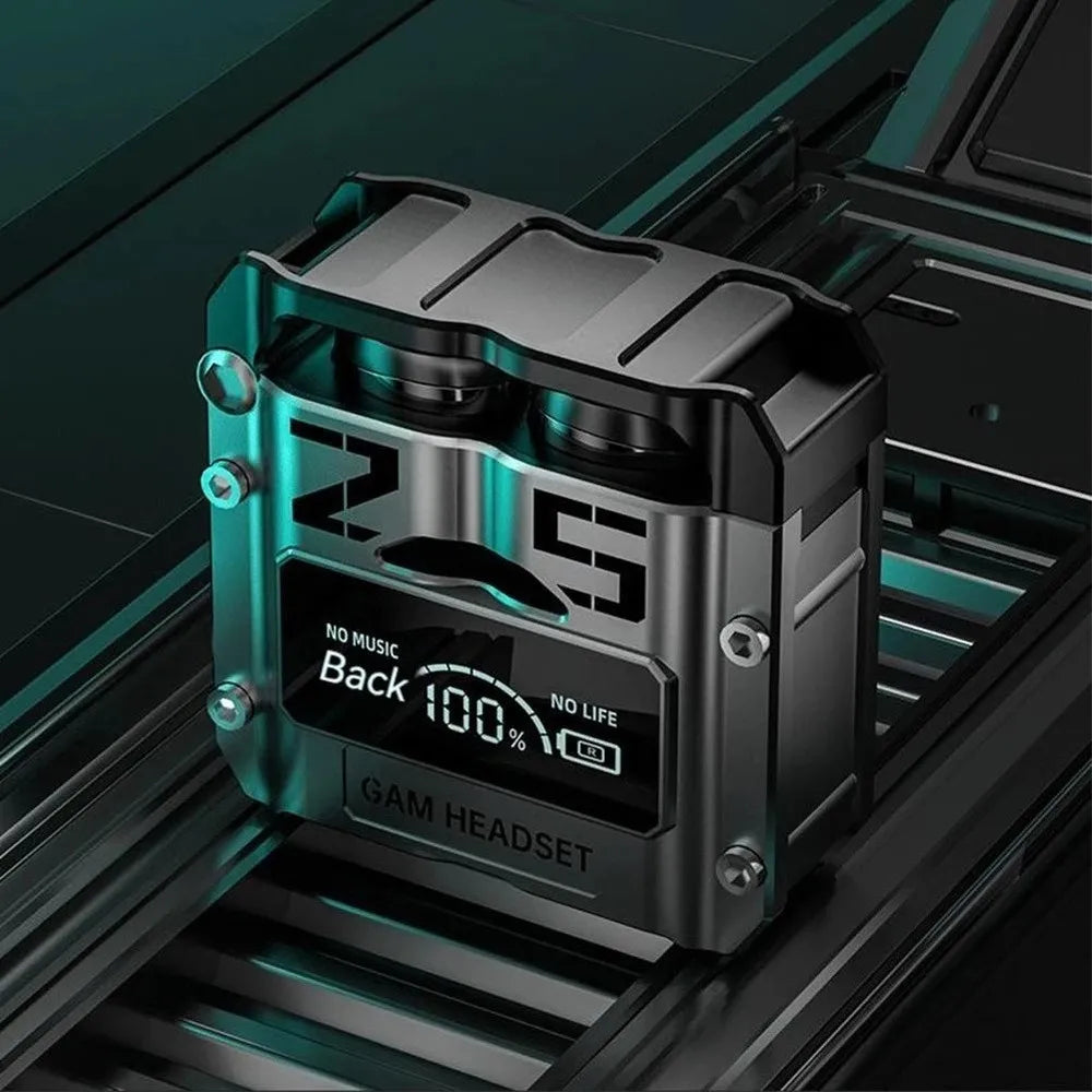 Auriculares Inalámbricos Bluetooth M25 Auriculares Con Reduc Color Negro