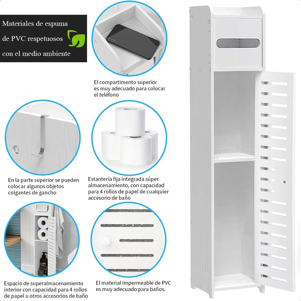 Mueble Estante Baño Organizador Repisas Cocina Esquinero