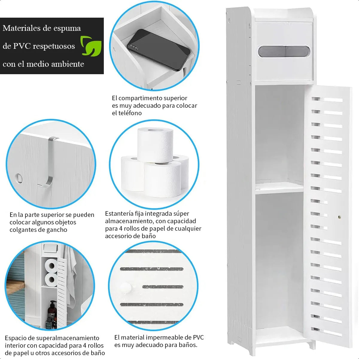 Mueble Estante Baño Organizador Repisas Cocina Esquinero