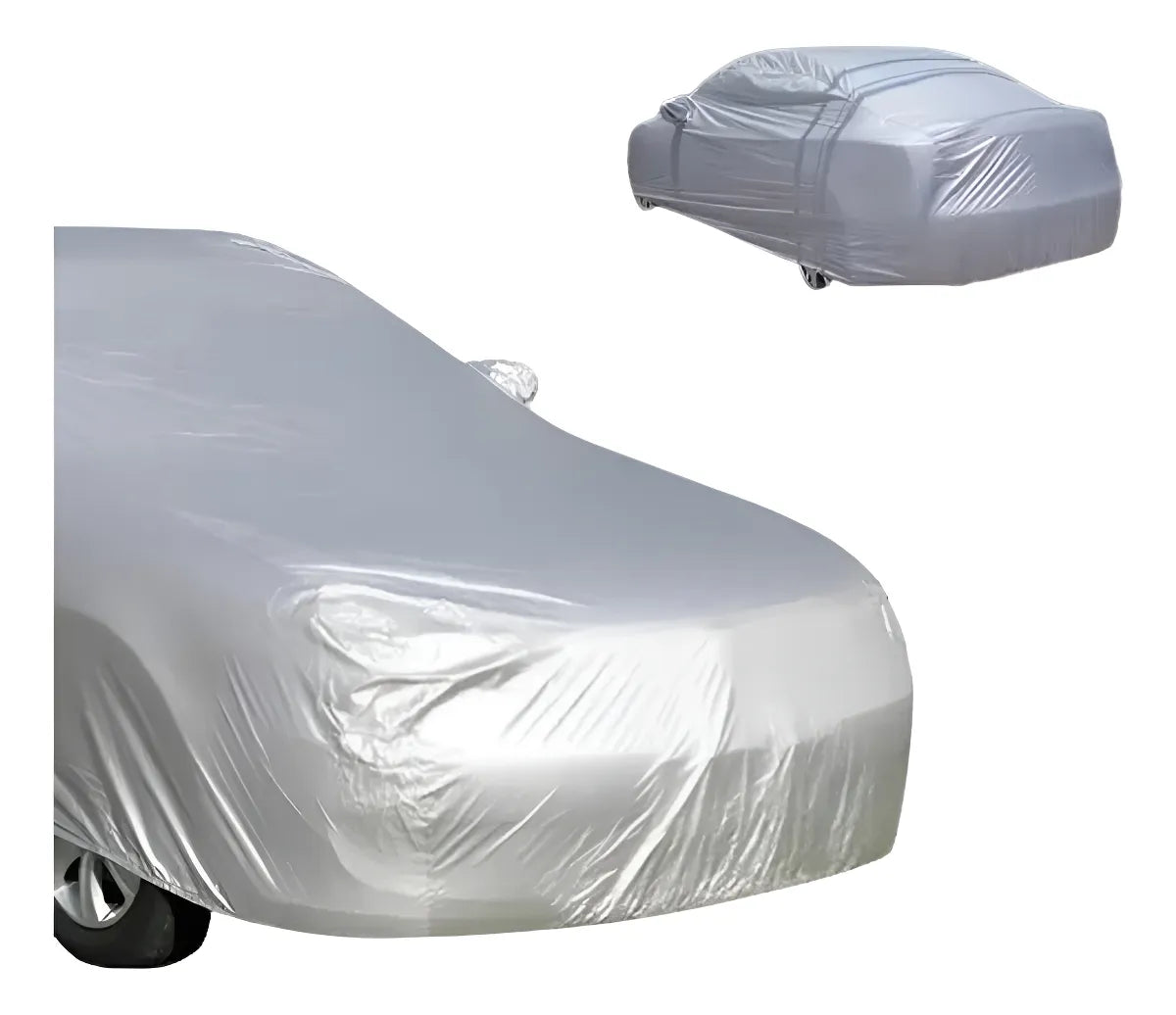 Carpa Cobertor Funda Auto Protector Talla M,l,xl,xxl - Gris