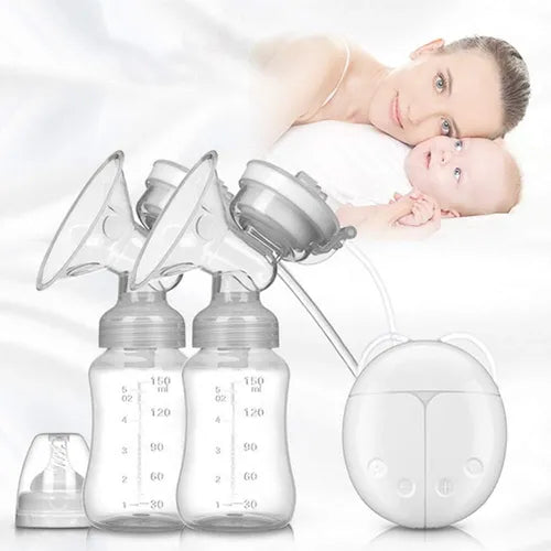 EXTRACTOR DE LECHE MATERNA ELECTRICO DOBLE BOMBA USB
