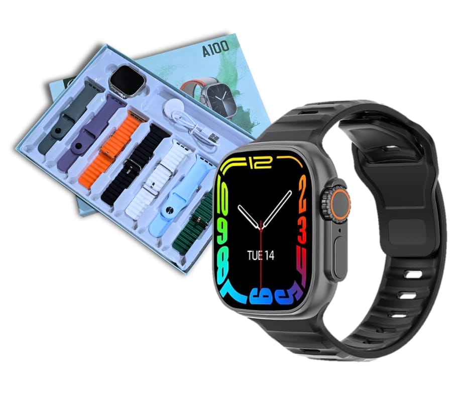 RELOJ SMARTWATCH A100 7 EN 1