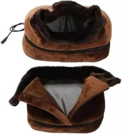 Bota Calefactor Calienta Masaje Pies Cuello Espalda Abdomen