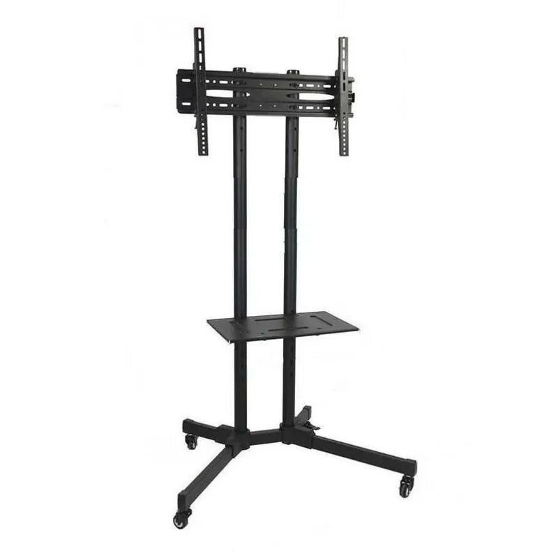 Soporte Tv 32 A 70 Pedestal Soporte Stand Movil Con Ruedas - Negro